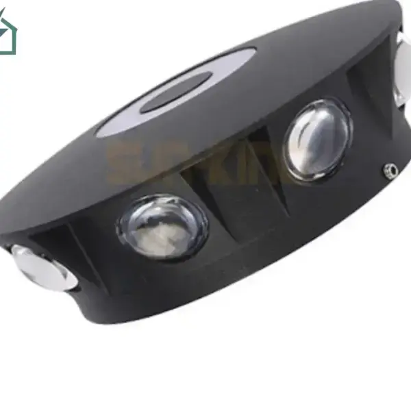 6W Modern LED Wall Light – Waterproof Up & Down Outdoor Wall Lamp for Homes, Hotels & Compounds Ghana