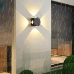 6W Outdoor Wall Light – Waterproof Up & Down LED Wall Lamp for Gates, Compounds & Exterior Walls Ghana