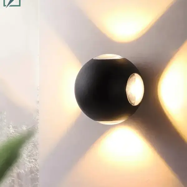 6W Outdoor Wall Light – Waterproof Up & Down LED Wall Lamp for Gates, Compounds & Exterior Walls Ghana