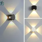 6W Outdoor Wall Light – Waterproof Up & Down LED Wall Lamp for Gates, Compounds & Exterior Walls Ghana
