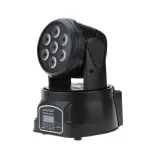 7×10W 4-in-1 RGBW LED Wash Moving Head Light for DJs & Events
