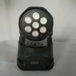 7×10W 4-in-1 RGBW LED Wash Moving Head Light for DJs & Events