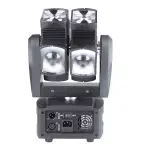 8×12W RGBW Rotating LED Moving Head Light with DMX512 for DJ & Events