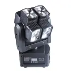 8×12W RGBW Rotating LED Moving Head Light with DMX512 for DJ & Events