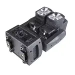 8×12W RGBW Rotating LED Moving Head Light with DMX512 for DJ & Events