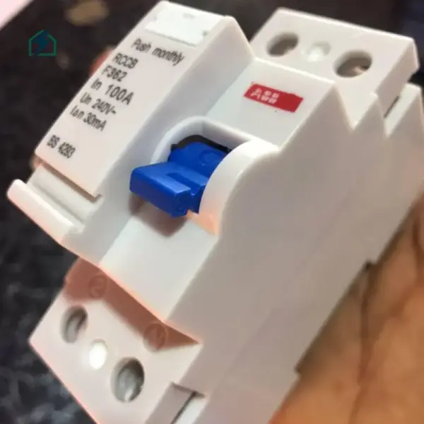 ABB 2 Pole RCCB Circuit Breaker 100A 30mA – Residual Current Protection for Homes & Businesses in Ghana
