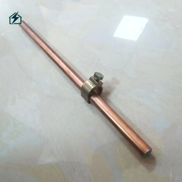 Copper Earth Rod Clamp 3/8, 5/8 & 3/4 – Heavy Duty Earthing Clamp for Grounding Systems in Ghana