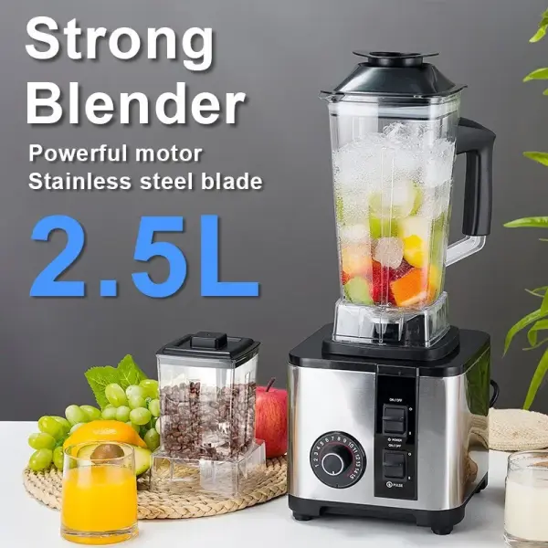 AVELON Heavy-Duty Stainless Steel Blender Ghana – 4500W Ice Crushing Smoothie Blender