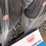 Avelon 18-Inch Industrial Standing Fan – Strong Wind Floor Fan