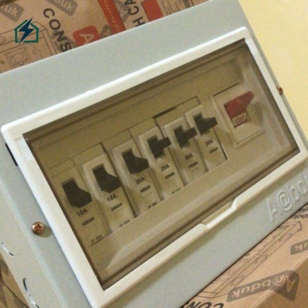 6 Way SPN Distribution Box – Electrical Panel Board