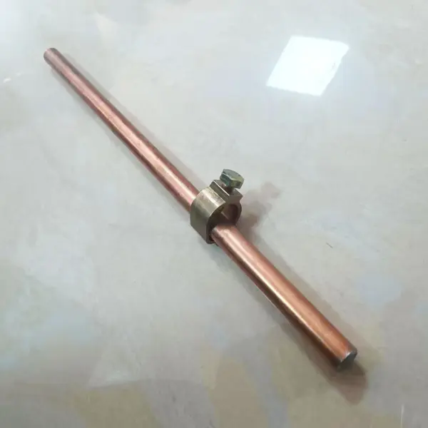 Copper Earth Rod Clamp 3/8", 5/8" & 3/4" Ghana – Heavy Duty Earthing Clamp