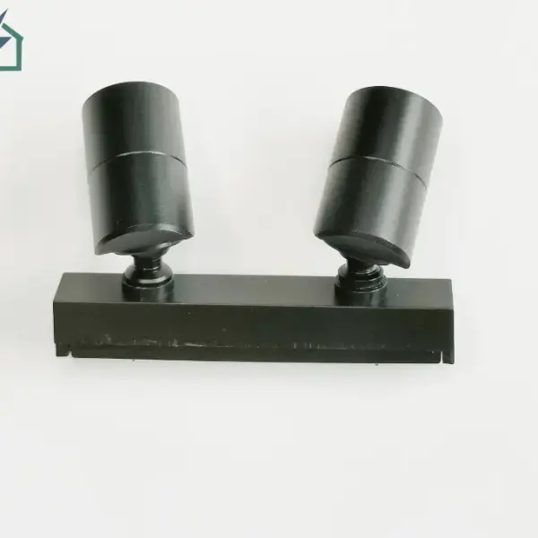 Double Head LED Track Spotlight – Adjustable Display & Shelf Lighting for Shops and Showrooms Ghana