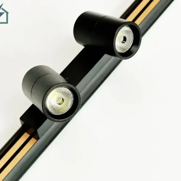 Double Head LED Track Spotlight – Adjustable Display & Shelf Lighting for Shops and Showrooms Ghana