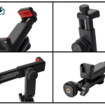 Phone Holder Clamp & Tripod Mount with Dual Cold Shoe