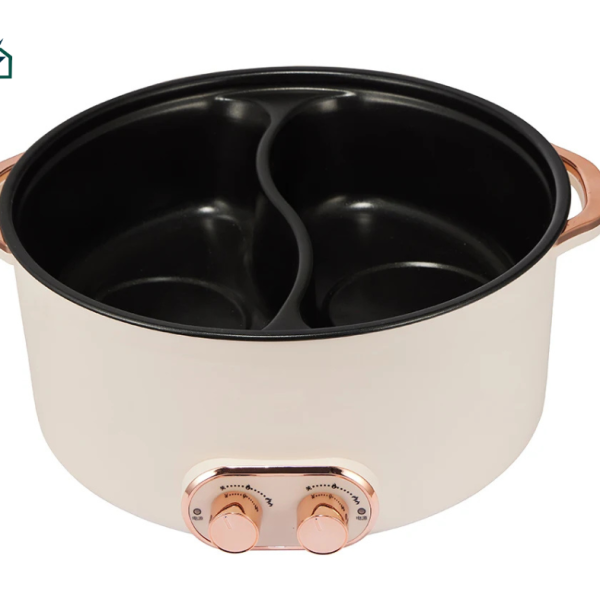 CHC 6L Dual-Flavor Electric Hot Pot with Independent Temperature Control