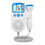 Fetal Doppler 3.0MHz Baby Heartbeat Monitor – Portable Fetal Heartbeat Monitor for Pregnancy