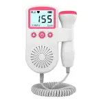 Fetal Doppler 3.0MHz Baby Heartbeat Monitor – Portable Fetal Heartbeat Monitor for Pregnancy
