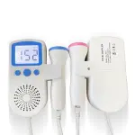 Fetal Doppler 3.0MHz Baby Heartbeat Monitor – Portable Fetal Heartbeat Monitor for Pregnancy