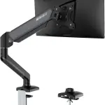 Gas Spring Monitor Arm Desk Mount 17–32 Inch – Adjustable Aluminum Monitor Stand Ghana