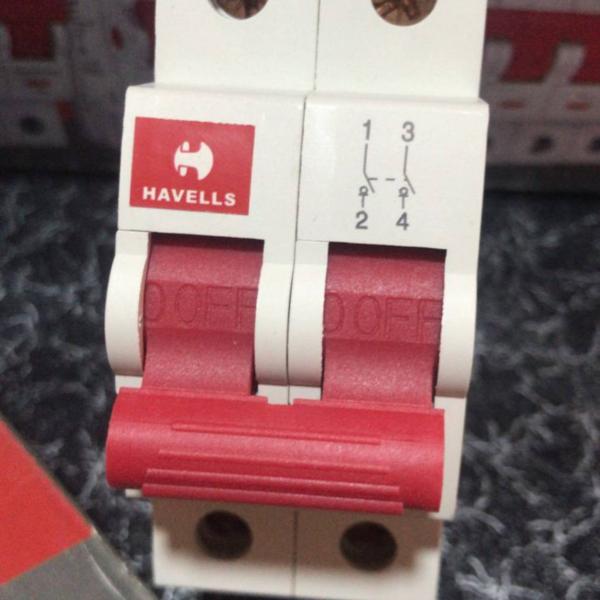 Havells 2-Pole Circuit Breaker – Dual Line Protection Ghana