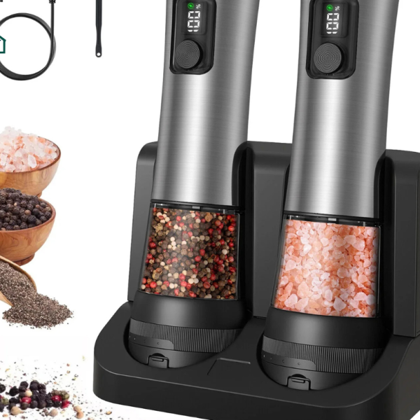 Electric Stainless Steel Grinder Set Ghana – Smooth Spice Grinder