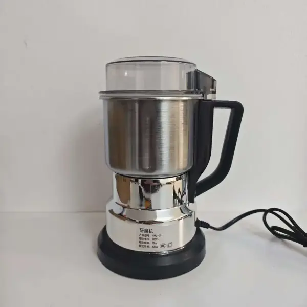 Large Stainless Steel Electric Grain Grinder Ghana – 220V UK Plug Dry Milling Machine