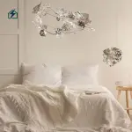 Luxury Flower Shape Crystal Chandelier Ghana | Modern LED Crystal Ceiling Light by Zeal Lighting
