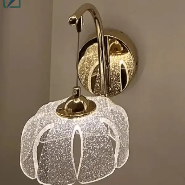 Luxury French Style Bedside Wall Lamp – Modern LED Wall Light for Bedroom, Living Room & Corridor Ghana