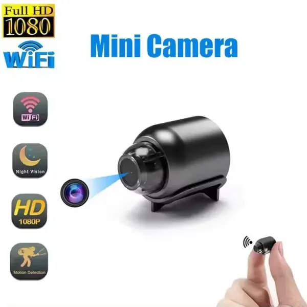 Mini Dome WiFi HD Security Camera – Smart Wireless Indoor CCTV Camera for Ghana
