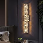 Modern Crystal Wall Lamp – Chrome Luxury Wall Light