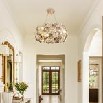 Modern LED Crystal Chandelier – Gold Luxury Ceiling Light Ghana