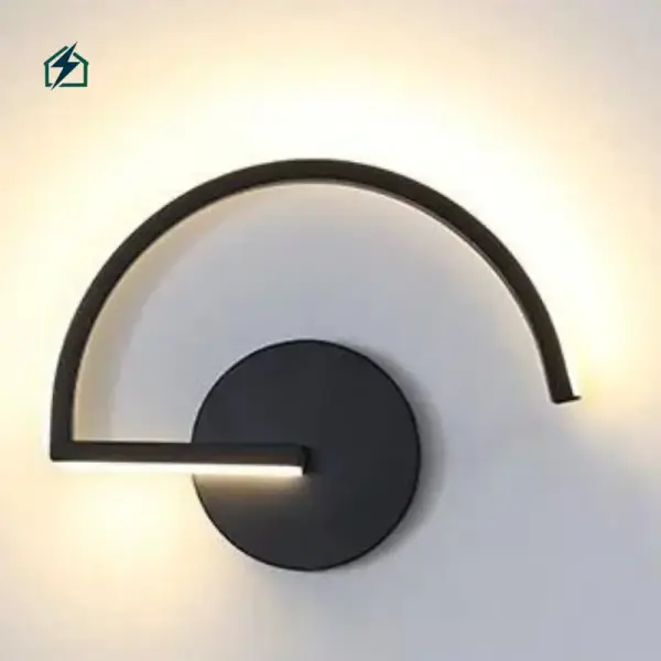 Modern Minimalist Nordic LED Wall Lamp for Bedrooms, Living Rooms & Hotels in Ghana