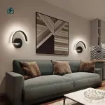 Modern Minimalist Nordic LED Wall Lamp for Bedrooms, Living Rooms & Hotels in Ghana