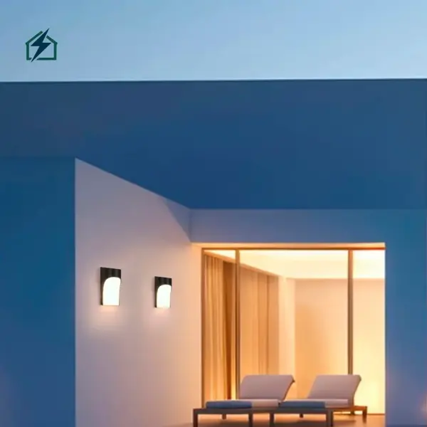 Modern Square LED Waterproof Wall Light – Outdoor Security & Decorative Wall Lamp for Ghana