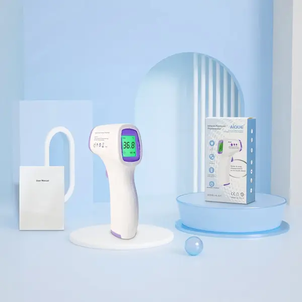 Non-Contact Infrared Thermometer – Touch-Control Digital Temperature Checker for Home & Office in Ghana