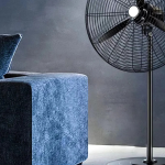 OX 18'' Industrial Axial Flow Standing Fan – Heavy Duty Cooling