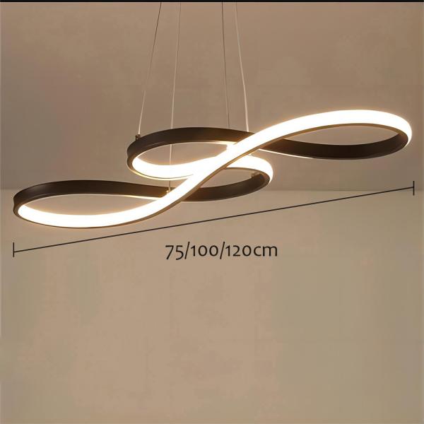 Music Note LED Pendant Light PX22 – Modern Hanging Ceiling Light Ghana