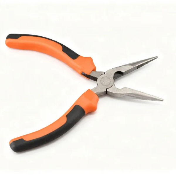 6/8 Inch Long Nose Pliers Carbon Steel Soft Grip Industrial Tool