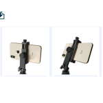 Phone Holder Clamp & Tripod Mount with Dual Cold Shoe