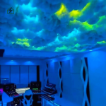 APP Control Thunder Cloud RGB Ceiling Light 5meter – Gaming & Room Decor