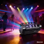 RGBW LED Stage Light with 0–100% Smooth Dimming & DMX512