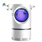 USB Electric LED Mosquito & Fly Killer Lamp – Silent Indoor Insect Trap for Ghana Homes