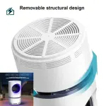 USB Electric LED Mosquito & Fly Killer Lamp – Silent Indoor Insect Trap for Ghana Homes