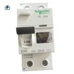 Schneider RCD/RCCB Earth Leakage Breaker 25A, 32A, 63A & 100A | 2 Pole & 4 Pole