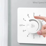 5 Level Ceiling Fan Speed Controller Wall Switch