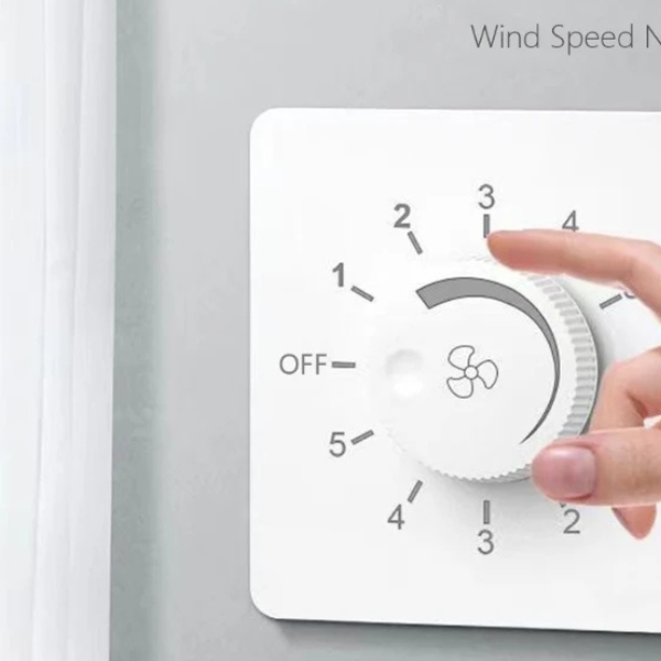 5 Level Ceiling Fan Speed Controller Wall Switch