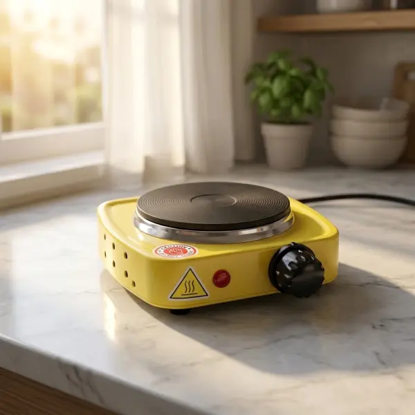 Single Plate Electric Stove Ghana – Adjustable Heat Control Hot Plate Cooker