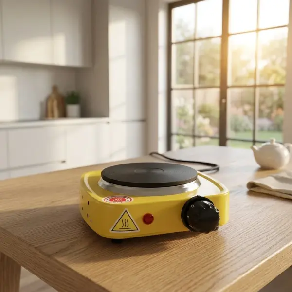 Single Plate Electric Stove Ghana – Adjustable Heat Control Hot Plate Cooker