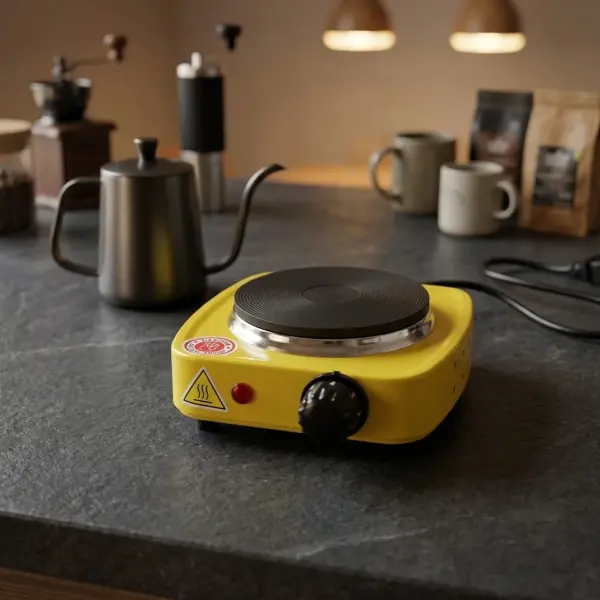 Single Plate Electric Stove Ghana – Adjustable Heat Control Hot Plate Cooker