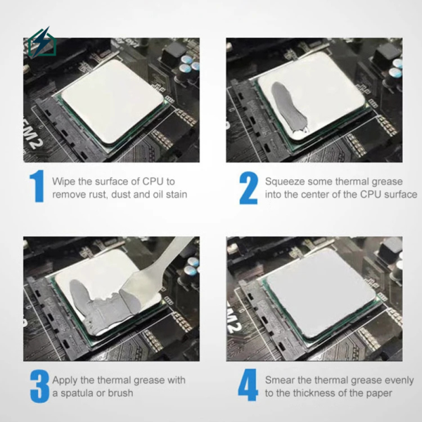 MX4 High Thermal Conductivity CPU Thermal Paste – 4g / 8g / 10g Thermal Grease for PC & Laptop